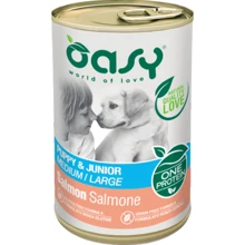 Влажный корм для собак OASY OAP Puppy & Junior Medium/Large с лососем 400 г (8053017344508): Тип Влажный корм