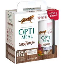 Сухий беззерновий корм Optimeal Adult cats Grain free для дорослих кішок з качкою та овочами (650+650)(1+1) 1.3 кг (4820215360920): Тип Сухой корм