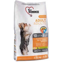 1st Choice Adult Toy&Small Chicken 350 г: Тип Сухой корм