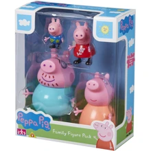 Набор фигурок Peppa - Большая Семья Пеппы (Папа, Мама, Пеппа и Джордж) (06666): Тип Персонаж мультфильма, фильма