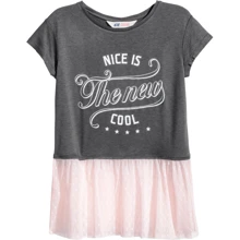 Футболка H & M 5212426 158-164 см темно-сіра: Тип футболки