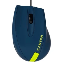Мышь Canyon CNE-CMS11BY Blue/Yellow: Интерфейс подключения USB