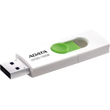USB-флешка A-Data 512GB USB 3.2 AUV 320 White/Green (AUV320-512G-RWHGN): Стандарт USB USB 3.2