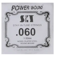 Струна для гитар Струна для электрогитары SIT STRINGS 060PW: Тип Струна