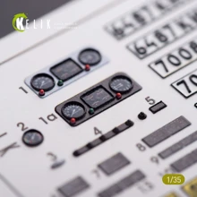 Декаль KELIK до моделі вантажівки ЗІЛ-131 серії (інтер'єр та екстер'єр): Виробник KELIK