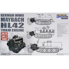 Двигатель Greatwall Hobby Maybach HL42 TRKM для Sd.Kfz.250, Sd.Kfz.11,Demag GWH-L3517: Производитель Greatwall Hobby