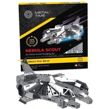 Коллекционная модель-конструктор Metal Time Nebula Scout Spaceship Звездолет (MT098): Производитель Metal Time