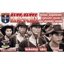 Набір фігурок Orion Ruff-Puffs Південно-в'єтнамські регіональні сили та народні сили (ORI72053): Виробник Orion