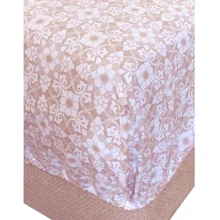 Простирадло Прованс Royal beige на гумці 180х200+18 см (010680): Тип простынь