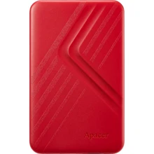 Внешний жесткий диск Apacer AC236 1 TB Red (AP1TBAC236R-1): Размеры, мм 128.5 x 79.4 x 11.2