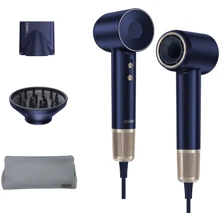 Фен Laifen Swift Premium High Speed ​​з іонізацією, 2 насадки, golden blue: Тип фен