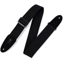 Гітарний ремінь LEVY'S MC8-BLK Classics Series Cotton Guitar Strap (Black): Виробник LEVY'S
