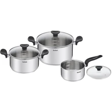 Tefal Primary 6 предметов (E3086S74): Материал корпуса нержавеющая сталь