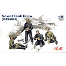 Набір фігурок ICM Радянський танковий екіпаж (1943-1945) (ICM35351): Виробник ICM