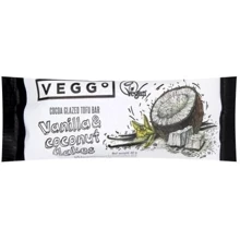 Батончик Veggo тофу глазурований зі смаком ванілі та кокосу 40 г (4779046470158): Вага, г 40