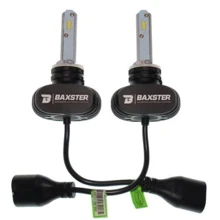 LED лампа Baxster S1 H27 5000K 4000Lm (2 шт): Головной свет Противотуманная, Дальний свет, Ближний свет