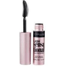 Maybelline New York Lash Sensational Intense Black Тушь для ресниц Веерный объем чёрная мини 4.5ml: Вид Тушь для ресниц