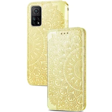 Аксессуар для смартфона Mobile Case Getman Mandala PU Yellow for Xiaomi Mi 10T / Mi 10T Pro: Совместимость Xiaomi Mi 10T / Mi 10T Pro