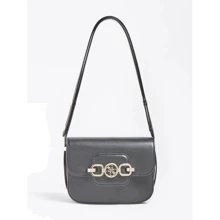 Женская сумка через плечо Guess Hensely Mini Cnvrtbl Xbdy Flap черная (HWVG8113780-BLA): Пол Женский