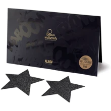 Украшение на соски Bijoux Indiscrets - Flash Star Black: Для кого Для женщин