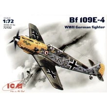 Модель ICM Немецкий истребитель Messerschmitt Bf-109 E4 (ICM72132): Производитель ICM