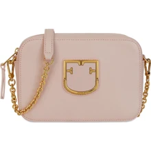Женская сумка кросс боди Furla Brava Mini бежево-розовая (1013950): Пол Женский