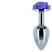 Анальний затор Lux Active Rose Anal Plug Purple: Для кого унісекс