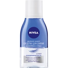 Nivea Visage Double Effect Eye Make-Up Remover Средство для снятия макияжа с глаз Двойной эффект 125 ml: Пол Для женщин