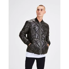 Бомбер Jack & Jones 27902017 50 черный демисезон: Вид Бомберы