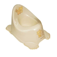 Горшок антискользящий, музыкальный Tega Mis PO-046 beige pearl: Цвет бежевый