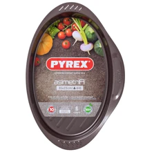 PYREX Asimetria пирог/овал/ 35x23см (AS35OR0): Крышка Нет