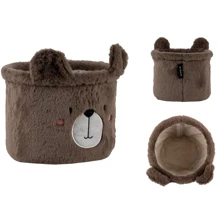 Корзина для хранения Kite Sweet Bear 30х25 см плюшевая (K24-3100M-3): Производитель KITE