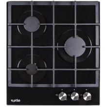 Варочная поверхность газовая Ventolux HG430-M1G CS (BK): Размеры для встраивания (ШxГ) 41.5x47 см