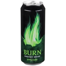 Энергетический напиток Burn Яблоко-Киви, 0.5 л (WT1604): Объем, л 0.5