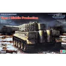 Модель Rye Field Model Танк "Тигр I" среднего производства с полным интерьером (RFM-RM5010): Производитель Rye Field Model