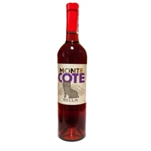 Вино Cotnar Monte Cote BELLA, розовое полусладкое, 0.75л 12% (ALU4820013071585): Страна производитель Украина