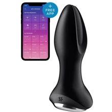Анальная смарт вибропробка с жемчужным массажем Satisfyer Rotator Plug 2+ Black: Для кого Унисекс