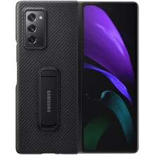Чохол для телефона Samsung Aramid Cover Black (EF-XF916SBEGRU) для Samsung F916 Galaxy Fold 2: Сумісність Samsung F916 Galaxy Fold 2