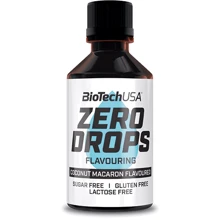 Замінник харчування BioTechUSA Zero Drops 50 ml / 100 servings / Coconut Macaroon: Стать унісекс