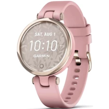 Смарт-часы Garmin Lily Cream Gold Bezel with Dust Rose Case and Silicone Band (010-02384-13): Дисплей 1"x0.84" (25.4 мм x 21.3 мм) TFT LCD (240 x 201 pixels)