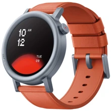 Смарт-часы CMF by Nothing Watch Pro 2 Ash Grey Curved Bezel with Orange Leather Strap: Дисплей 1.32" AMOLED (466x466)
