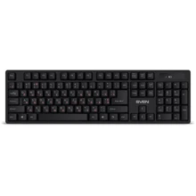 Клавиатура SVEN KB-C2100W Black (00600212): Подключение беспроводное
