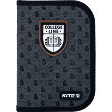 Пенал с наполнением Kite College Line boy K22-622H-2, 1 отделение, 2 отворота: Год выпуска коллекции 2022