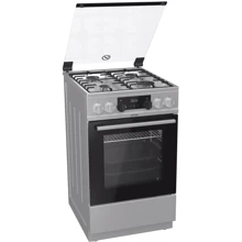 Плита комбинированная Gorenje K5352XH: Тип варочной поверхности газовая