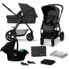 Универсальная коляска 3 в 1 Kinderkraft Moov 2 Pure Black (KSMOOV02BLKEV00): Тип коляски Универсальная коляска (3-в-1)