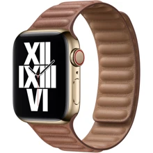 Аксесуар для Watch Apple Leather Link Saddle Brown Size S / M (MY962) for Apple Watch 38 / 40mm: Виробник Apple