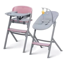 Стульчик для кормления с шезлонгом Kinderkraft Livy Calmee Aster Pink (KHLICA00PNK0000): Тип трансформер