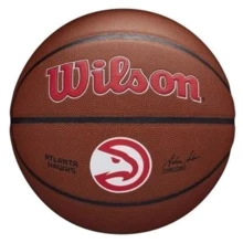 Мяч для игры Wilson NBA TEAM ALLIANCE BSKT ATL HAWKS баскетбольный size 7 (WTB3100XBATL): Вид Баскетбольные