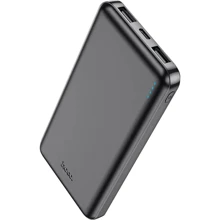 Внешний аккумулятор Hoco Power Bank 10000mAh J100 High-Ranking Black: Количество USB 2