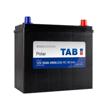 TAB 6СТ-55 АзЕ (TPSJ55-0) Polar S Euro Japan: Ёмкость, Ач 55